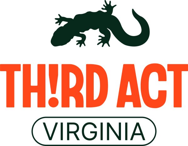 reptile graphic black, Th-!-rd Act Virginia logo